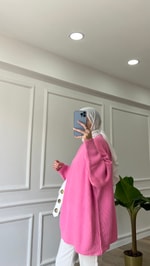 Triko Kazak - Pembe