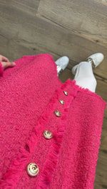 Tüvit Ceket - Pembe