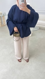 Zoe Keten Pantolon Natural 