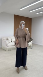 Zoe Oysh Sweatshirt Bej