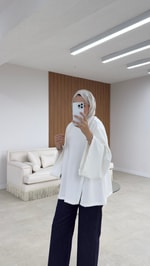 Zoe Oysh Sweatshirt Beyaz