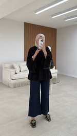 Zoe Oysh Sweatshirt Siyah