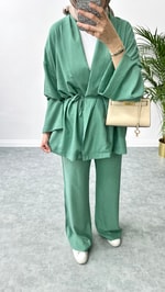 Zr Model Kimono Takım Mint