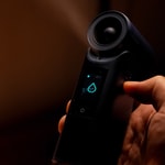 Aecooly PM01S Dijital LED Göstergeli Yüksek Hızlı Portatif Soğutucu El Fanı