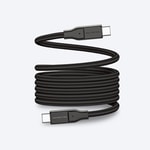 Amazingthing Magcord Serisi Magnetik Örgülü Tasarımlı Type-C to Type-C PD Data ve Şarj Kablosu 60W 1.2M