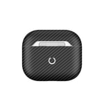 Apple Airpods 3. Nesil Zore Airbag 43 600D Karbon Fiber Kulaklık Kılıfı