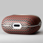 Apple Airpods 4 Kılıf Aramid Fiber Pitaka Tactile Woven Sunset-Moonrise Serisi Kapak