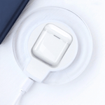 Apple Airpods Kılıf Şeffaf Sert Kristal Zore Airbag 14 Kılıf