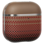 Apple Airpods Pro 2 Kılıf Aramid Fiber Pitaka Tactile Woven Sunset-Moonrise Serisi Kapak