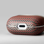 Apple Airpods Pro 2 Kılıf Aramid Fiber Pitaka Tactile Woven Sunset-Moonrise Serisi Kapak