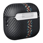 Apple Airpods Pro Kılıf 600D Aramid Fiber Pitaka Orchestra Serisi Rhapsody Kılıf