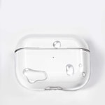 Apple Airpods Pro Kılıf Şeffaf Sert Kristal Zore Airbag 14 Kılıf