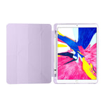 Apple iPad 10.2 (8.Nesil) Kılıf Zore Tri Folding Kalem Bölmeli Standlı Kılıf