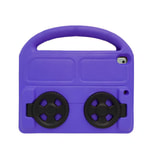 Apple iPad 10.2 (9.Nesil) Zore Wheel Car Tekerlek Standlı Tablet Eva Silikon Kılıf