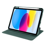 Apple iPad 10.9 2022 (10.Nesil) Kılıf Zore Termik Kalem Bölmeli Dönebilen Standlı Kılıf