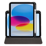 Apple iPad 10.9 2022 (10.Nesil) Kılıf Zore Termik Kalem Bölmeli Dönebilen Standlı Kılıf