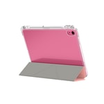 Apple iPad 11.Nesil 2025 Kılıf Skinarma Kalemlikli Arkası Şeffaf Standlı Magnetik Zeta Kılıf