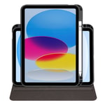Apple iPad 11.Nesil 2025 Kılıf Zore Termik Kalem Bölmeli Dönebilen Standlı Kılıf