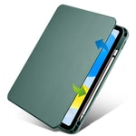 Apple iPad 11.Nesil 2025 Kılıf Zore Termik Kalem Bölmeli Dönebilen Standlı Kılıf