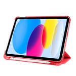 Apple iPad Air 10.9 2022 (10.Nesil) Zore Smart Cover Kalem Bölmeli Standlı 1-1 Kılıf