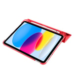 Apple iPad Air 10.9 2022 (10.Nesil) Zore Smart Cover Kalem Bölmeli Standlı 1-1 Kılıf