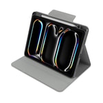 Apple iPad Air 11 2024 Raptic Spin Detachable Folio PU Ayrılabilir Kalem Bölmeli Standlı Kılıf