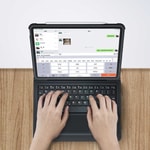 Apple iPad Air 11 2025 M3 Benks Multifunctional Kablosuz Klavyeli Kılıf