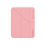 Apple iPad Air 11 2025 M3 Kılıf Skinarma Kalemlikli Arkası Şeffaf Standlı Magnetik Zeta Kılıf