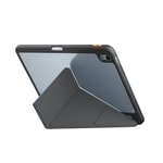Apple iPad Air 11 2025 M3 Kılıf SkinArma Kabartma Baskı Tasarımlı 360 Tam Koruma Arkası Şeffaf Standlı Gamma Kılıf
