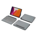 Apple iPad Air 11 2025 M3 Wiwu Combo Led Işıklı Magnetik Standlı Klavyeli Kılıf