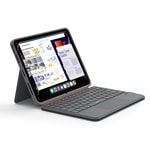 Apple iPad Air 11 2025 M3 Wiwu MK-005 Combo 3in1 Kalem Bölmeli Klavyeli Standlı Kılıf