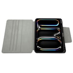 Apple iPad Air 13 2024 Raptic Spin Detachable Folio PU Ayrılabilir Kalem Bölmeli Standlı Kılıf