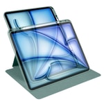 Apple iPad Air 13 2025 M3 Kılıf Zore Termik Kalem Bölmeli Dönebilen Standlı Kılıf