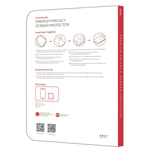 Apple iPad Mini 1 Zore Tablet Privacy Temperli Cam Ekran Koruyucu