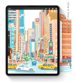Apple iPad Mini 2021 (6.Nesil) Kağıt Hisli ​Wiwu iPaper Like Tablet Ekran Koruyucu