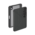 Apple iPad Mini 2024 (7.Nesil) Kılıf Skinarma Desenli Airbag Tasarımlı Standlı Spunk Kapak