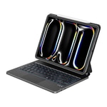 Apple iPad Pro 11 2020 (2.Nesil) Wiwu MK-003 Gizli Kalem Bölmeli Klavyeli Standlı Kılıf