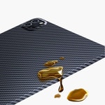 Apple iPad Pro 11 2022 M2 Kılıf Benks Essential Kevlar Karbon Fiber Kapak