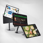 Apple iPad Pro 11 2024 Wiwu ZM-310 360 Derece Dönebilen Magnetik Başlıklı Tablet Standı