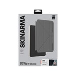 Apple iPad Pro 11 2025 M5 Kılıf Skinarma Kalemlikli Arkası Şeffaf Standlı Magnetik Zeta Kılıf