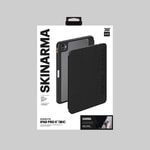 Apple iPad Pro 11 2025 M5 Kılıf SkinArma Kabartma Baskı Tasarımlı 360 Tam Koruma Arkası Şeffaf Standlı Gamma Kılıf