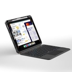 Apple iPad Pro 11 2025 M5 MK-007 Combo Pro Kalem Bölmeli Klavyeli Standlı Kılıf