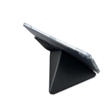 Apple iPad Pro 11 2025 M5 Raptic Clear Folio Airbagli Şeffaf Kapaklı Katlanabilir Standlı Kılıf