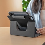 Apple iPad Pro 11 2025 M5 Raptic Spin Detachable Folio PU Ayrılabilir Kalem Bölmeli Standlı Kılıf
