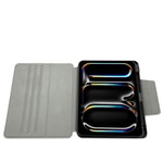 Apple iPad Pro 11 2025 M5 Raptic Spin Detachable Folio PU Ayrılabilir Kalem Bölmeli Standlı Kılıf