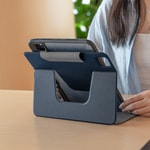 Apple iPad Pro 11 2025 M5 Raptic Spin Detachable Folio PU Ayrılabilir Kalem Bölmeli Standlı Kılıf