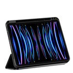Apple iPad Pro 11 2025 M5 Wiwu 360° Dönebilen Standlı Magnetik Koruyucu Tablet Kılıfı