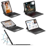 Apple iPad Pro 11 2025 M5 Wiwu Mag Touch Klavyeli Standlı Kılıf