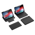 Apple iPad Pro 11 2025 M5 Wiwu Protective Gizli Kalem Bölmeli Klavyeli Kılıf