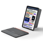 Apple iPad Pro 11.Nesil 2025 Wiwu MK-005 Combo 3in1 Kalem Bölmeli Klavyeli Standlı Kılıf